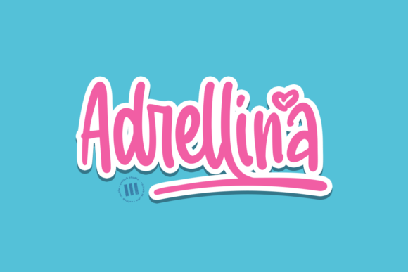 Adrellina: A Gentle Script for Branding Projects