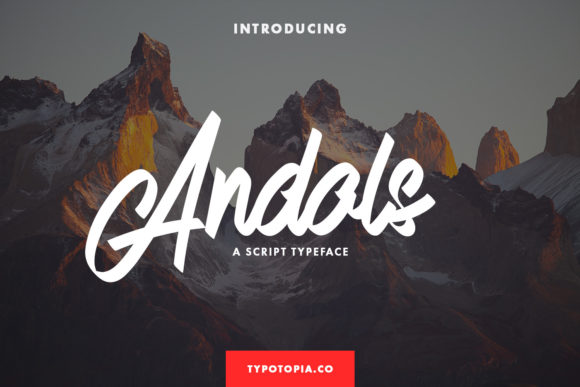 Andals: A Script Font That Breathes Life Into Your Crafts