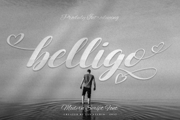 Belligo: A Delicate Script Font for Digital Design