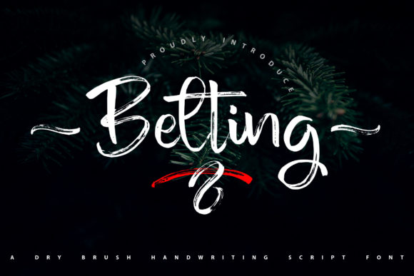 Belting: A Script Font with a Romantic Edge