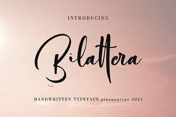 Bilattera: A Playful Handwritten Font for Web Design