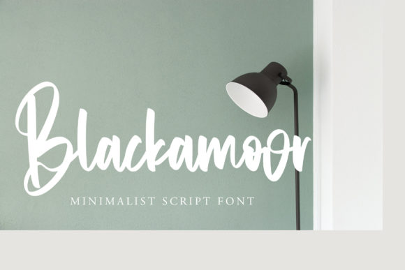 Blackamoor: A Stylish Script Font for Digital Design