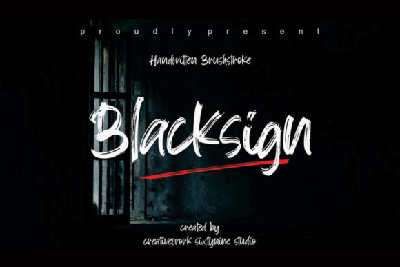 Blacksign: The Font That Elevates Your Brand