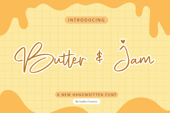 Butter Jam: A Delicate Script Font for Editorial Design