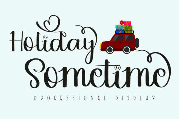 Choosing the Right Font for a Digital Brand: Holiday Sometime