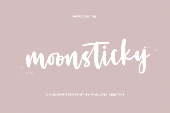 Font That Speaks: Moonsticky for Marketing Magic