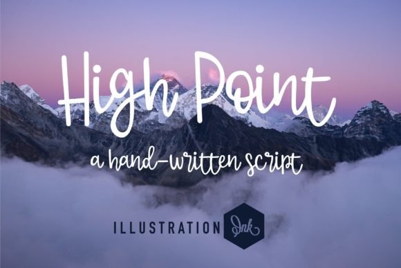 High Point: A Quirky Handwritten Font for Web Design