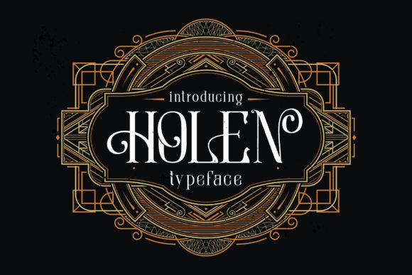 Holen Serif Font for Professional Branding