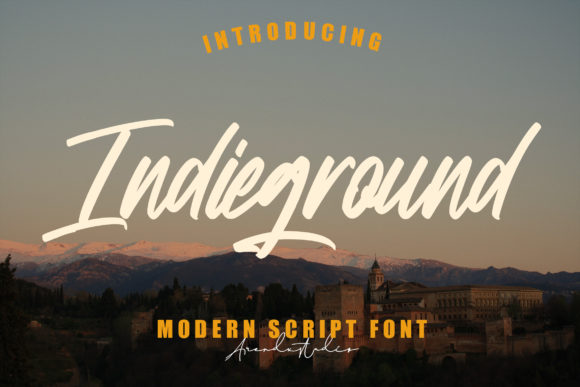 Indieground: The Script Font That Elevates Your Brand