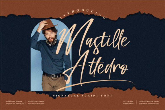 Mastille Attedro: A Gentle Script for Branding Projects