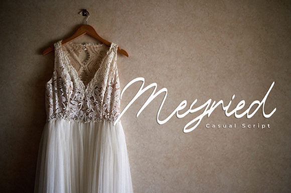 Meyried: A Handwritten Font for Editorial Elegance
