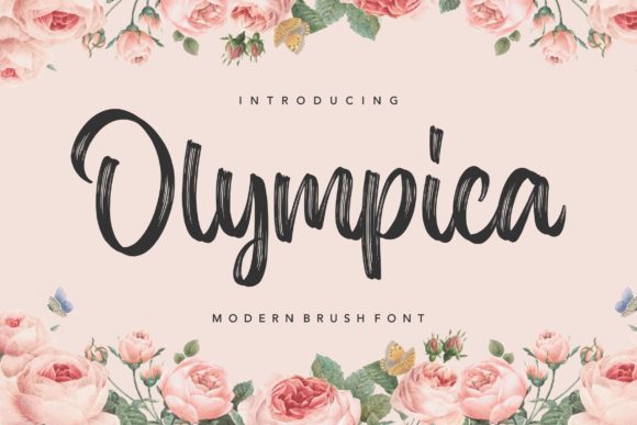 Olympica: A Script Font That Breathes Life Into Your Creations