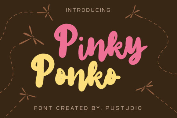 Pinky Ponko: A Font That Breathes Life Into Your Creations