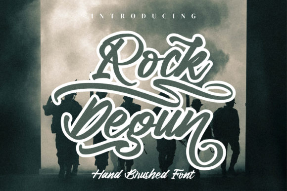 Rock Degun: A Stylish Script Font for Digital Design