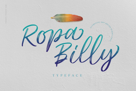 Ropa Billy: A Script Font That Elevates Digital Branding