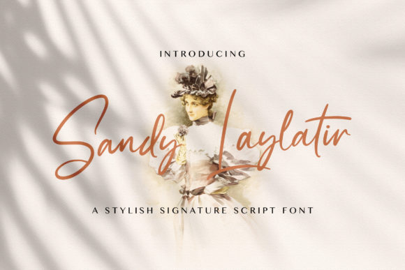 Sandy Lailyatir Script Font for Handmade Creations