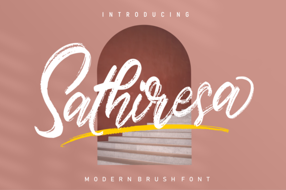 Sathiresa: A Timeless Script Font for Modern Web Design