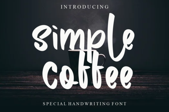 Simple Coffee: A Font That Adds Personality to Your Editorial Design