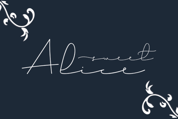Sweet Alice Font for Eye-Catching Digital Designs