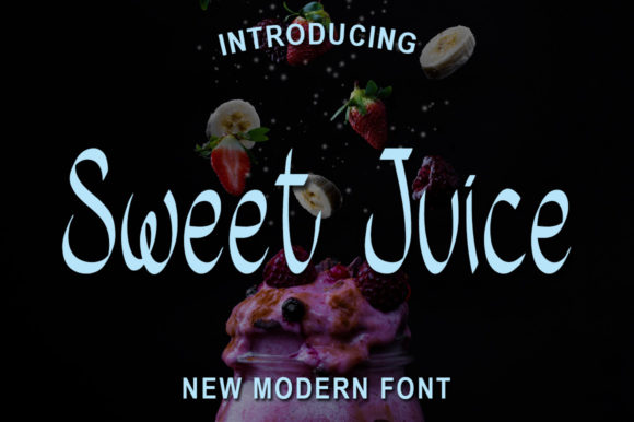 Sweet Juice: A Handwritten Font for Editorial Grace