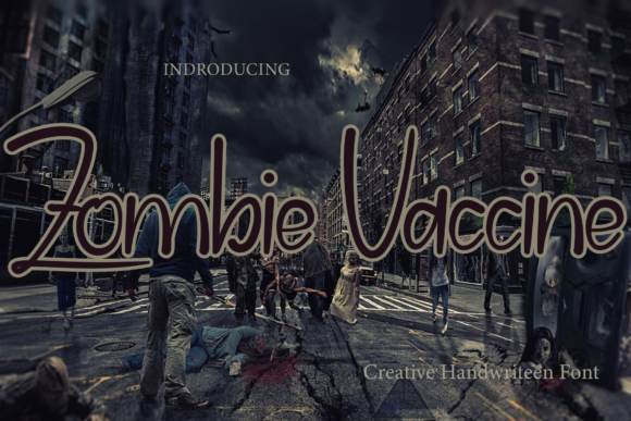 Zombie Vaccine: A Script Font for Elegant Editorial Design